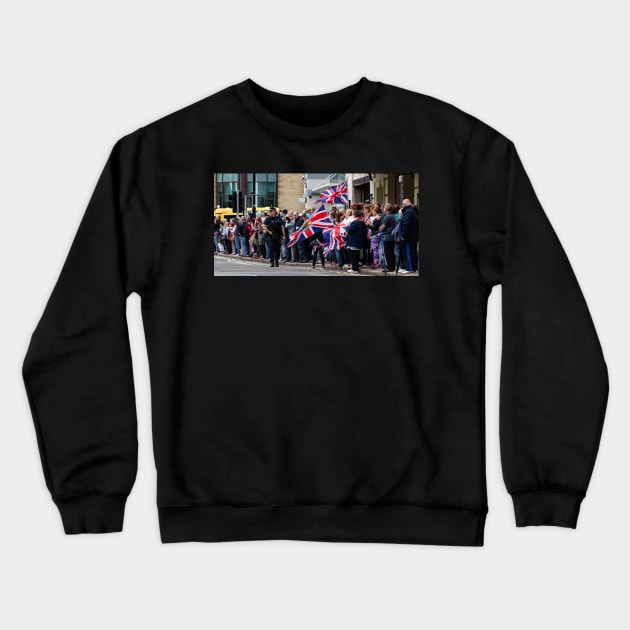 National Armed Forces Day4 Crewneck Sweatshirt by jasminewang